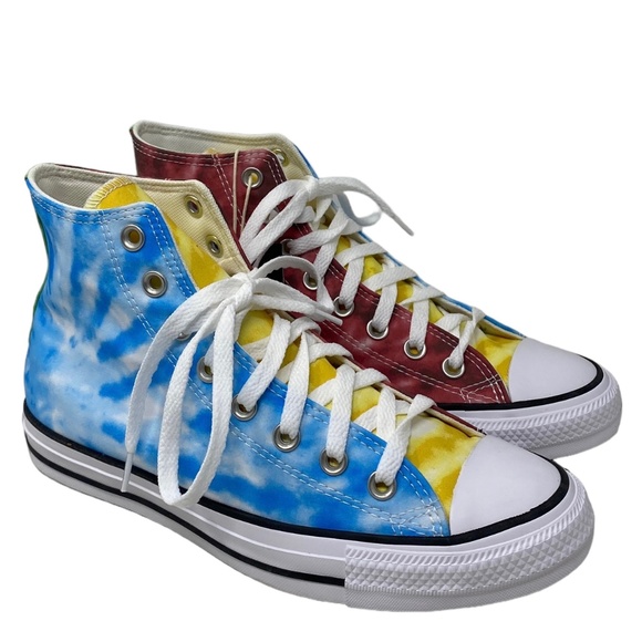 Converse Ctas High Top Shoes Skate For Women Canvas Multicolor Sneakers A02028C - Picture 2 of 9
